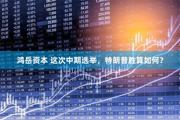 鸿岳资本 这次中期选举，特朗普胜算如何？
